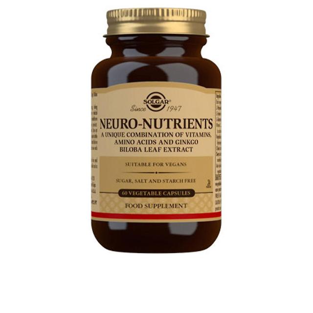 Solgar Neuro Nutrients 60 Vcaps Unisex 60 units on Productcaster.