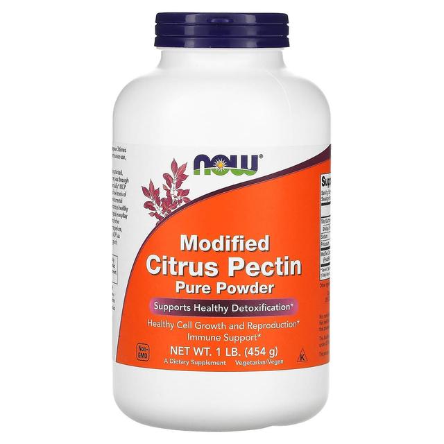 NOW Foods, Modified Citrus Pectin, Pure Powder, 1 lb (454 g) on Productcaster.