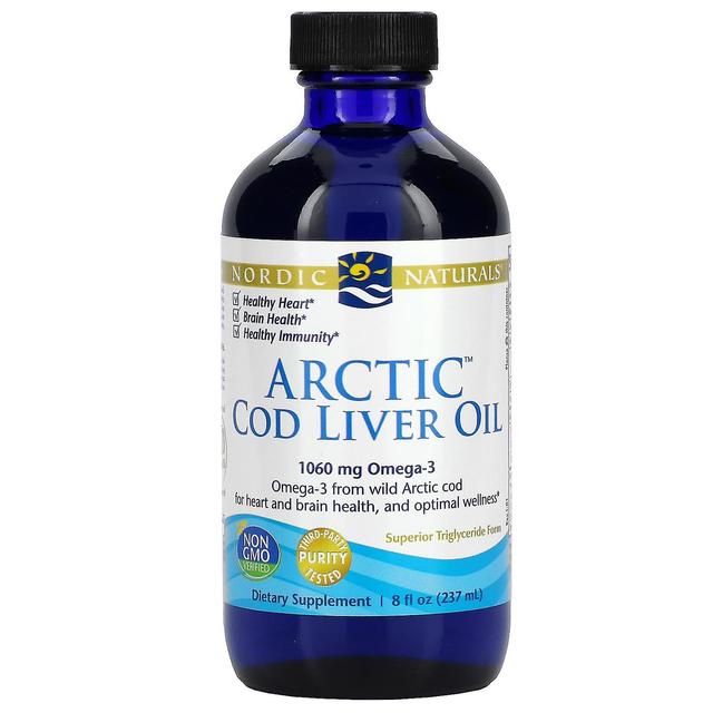 Nordic Naturals, Arctic Cod Liver Oil, 8 fl oz (237 ml) on Productcaster.