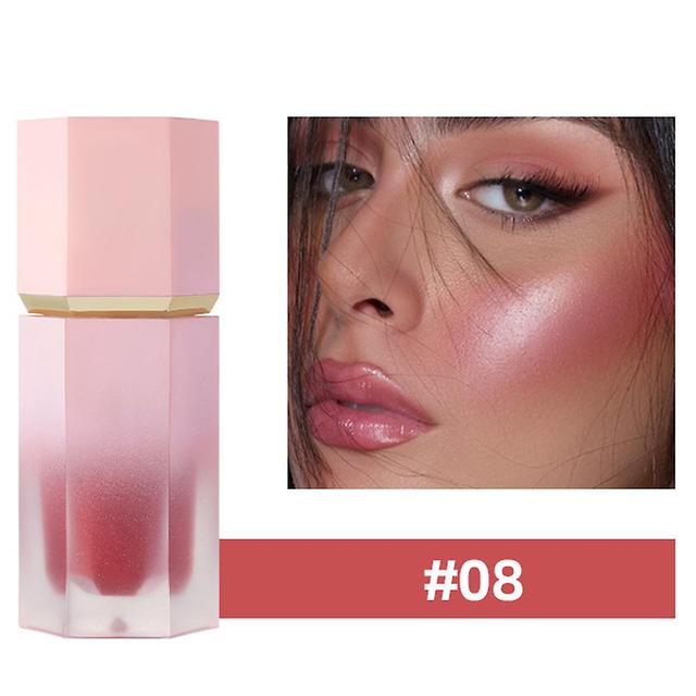 Matte Liquid Blush Natural Brighten Liquid Cheek Long Lasting Face Makeup Blush 8 on Productcaster.