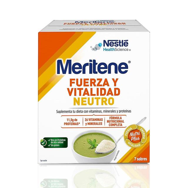 Complemento alimenticio Meritene Fuerza Y Vitalidad 7 Unidades 50 g on Productcaster.