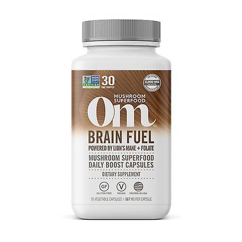 Om Mushrooms Brain Fuel Superfood, 90 Caps (Pack of 1) on Productcaster.