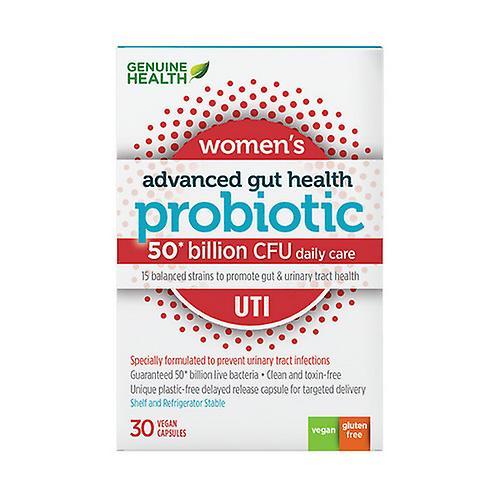 Genuine Health AGH Probiotics for Women UTI ,30 VegCaps on Productcaster.