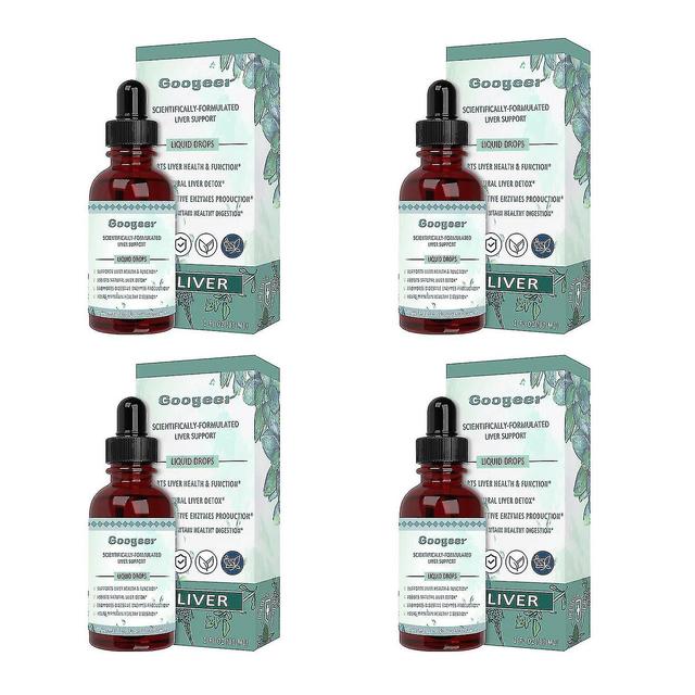 Repair Drops Liver Cleanse Detox Liver Support Supplement 4pcs on Productcaster.