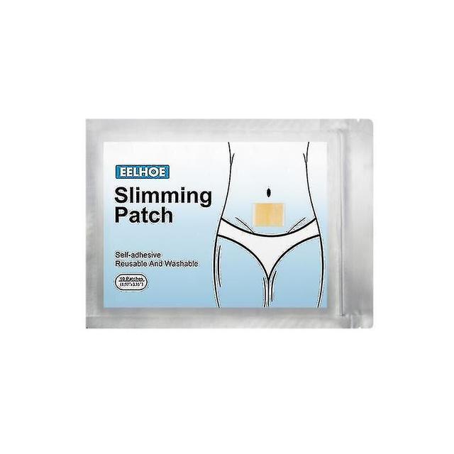 10/30/50pcs Natural Plant Slimming Patches Detox Fat Burning Belly Waist on Productcaster.