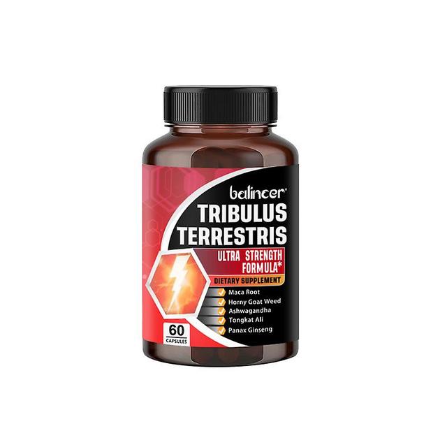 Vorallme Tribulus Terrestris And Other Organic Ingredients Extracts Enhance Stamina Energy Booster And Prolong Erection, Support Muscles 60pcs A Bo... on Productcaster.