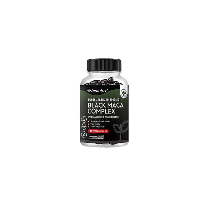 Vorallme Bcuelov Black Maca Root Capsules Promote Reproductive Health, Enhance Energy, Erection, Vitality, Improve Blood Flow 10 count-1 bottle on Productcaster.