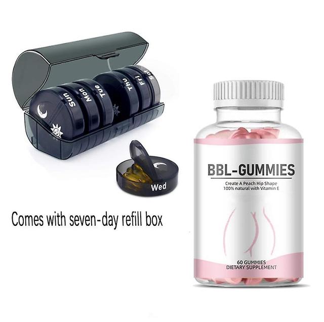 Women's Butt Lift Gummies Hot Selling Wholesale Breast Enlargement Gummies levereras med sju dagars påfyllningslåda 1PC on Productcaster.