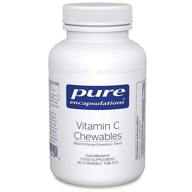 Pure Encapsulations Vitamin C Chewable Tablets 60 on Productcaster.