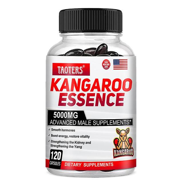 Visgaler Kangaroo Meat Extract And Ginseng Capsules For Men, Supplement Endurance, Enhance Body Shape, Strength,endurance, And Durability 120 Count... on Productcaster.