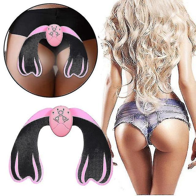 Abs Stimulator Hips Trainer, Hip Trainer Buttocks Lifting Muscle Stimulator Gear For Women Men Worko Pink on Productcaster.