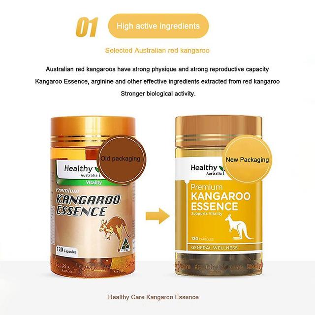 Kangaroo Essence 120 Capsules on Productcaster.