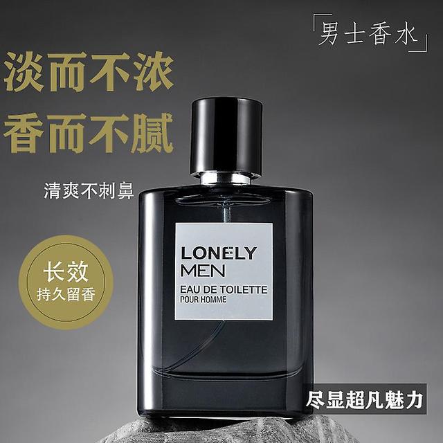 LONELY MEN EAU DE TOILETTEPOUR HONIE men's perfume 50ML balck Lonely Brave Blue on Productcaster.