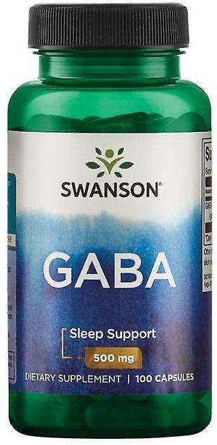 Swanson Gaba 500mg 100 Kapseln on Productcaster.