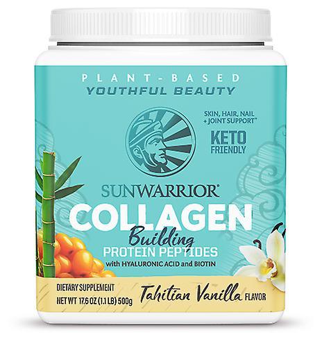 Sunwarrior Kollagen Building Protein Peptider Sjokolade fudge 500 gr Tahitian Vanilla on Productcaster.