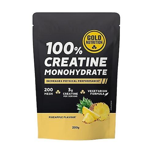 Gold Nutrition Creatine monohydrate pineapple 200 g of powder (Pineapple) on Productcaster.