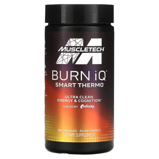 MuscleTech, Burn iQ, Smart Thermo, 100 Capsules on Productcaster.