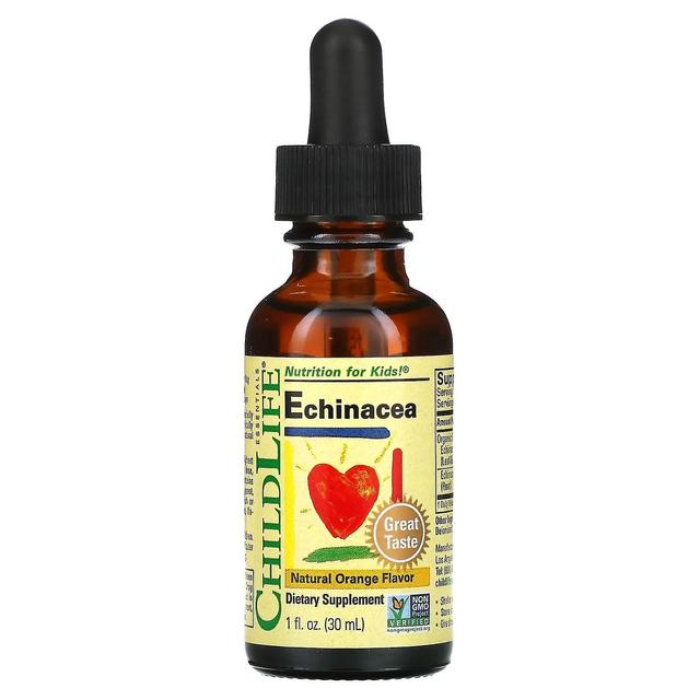 ChildLife, Essentials, Echinacea, Laranja Natural, 1 fl oz (30 ml) on Productcaster.