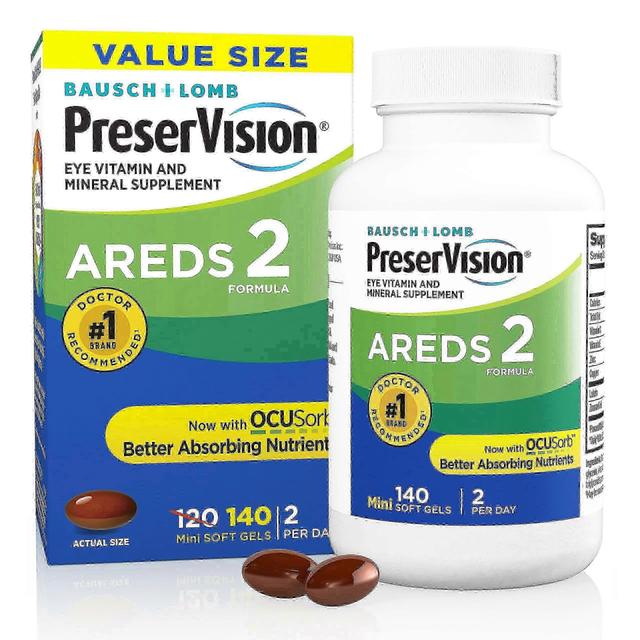 Preservision areds 2 formule + multivitamine zachte gels, 140 ea on Productcaster.