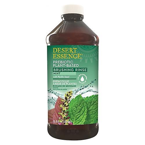 Desert Essence Prebiótico Cepillado a Base de Plantas Enjuague Menta, 16 oz (Paquete de 2) on Productcaster.