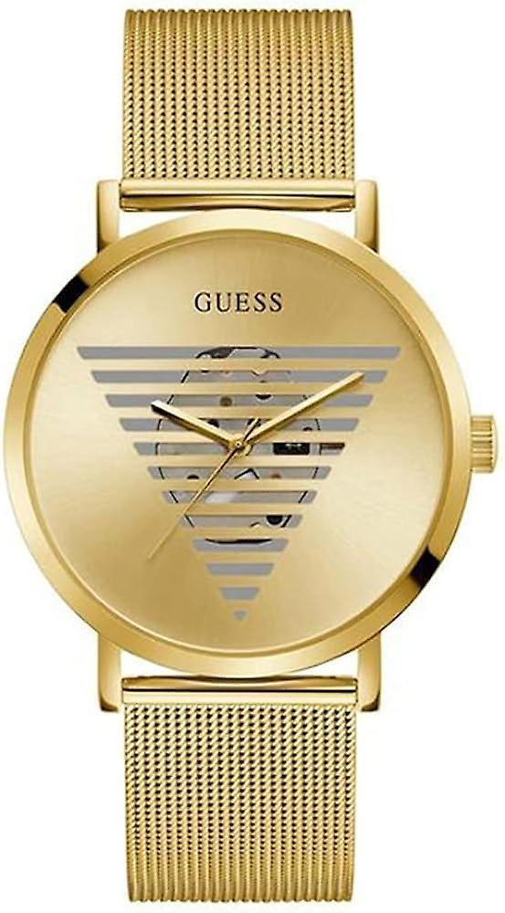 GUESS Men's Watch GW0502G1 Gold & Khaki on Productcaster.