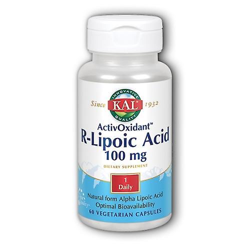 Kal R-Lipoic Acid, 100 mg, 60 Caps (Pack of 6) on Productcaster.