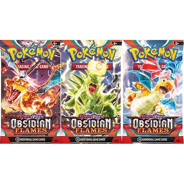 Pokemon Obsidian Flames Booster 3 Pack on Productcaster.