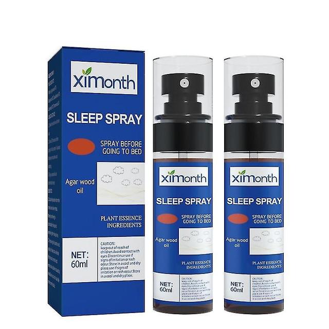 2pcs Sleep + Anxiety Pillow Spray Essential Oil Sleep Spray Lavender on Productcaster.