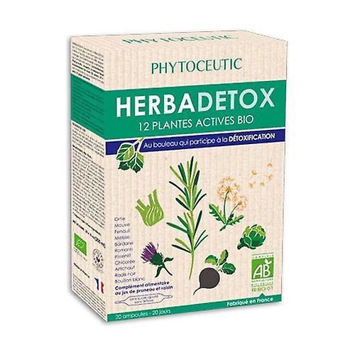 Phytoceutic Herbadetox Bio (gamle Herbadraine) 20 ampuller on Productcaster.