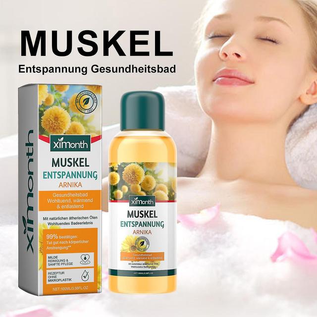 Gelenk- und Muskel-Arnika-Badeöl, gut für schmerzende Gelenke und Regeneration nach dem Training, Muskelentspannung Gelenk- und Muskelbad on Productcaster.