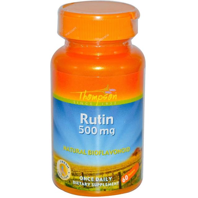 Thompson, Rutin, 500 mg, 60 Comprimidos on Productcaster.