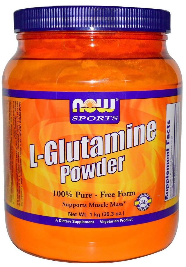 Now Foods L-Glutamine 5000 mg Powder 1000 gr 1,14 kg on Productcaster.