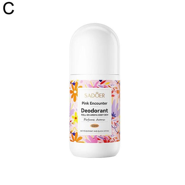 Incense Body Dew Natural Deodorant Roll-On Aroma Body Dew Invisible Care pink on Productcaster.