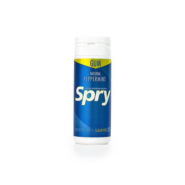 Spry natural peppermint chewing gum 27's on Productcaster.