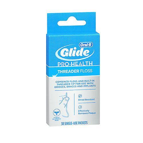 Oral-B Glide Threader Floss, 1 each (30 single use pkts) (Pack of 1) on Productcaster.