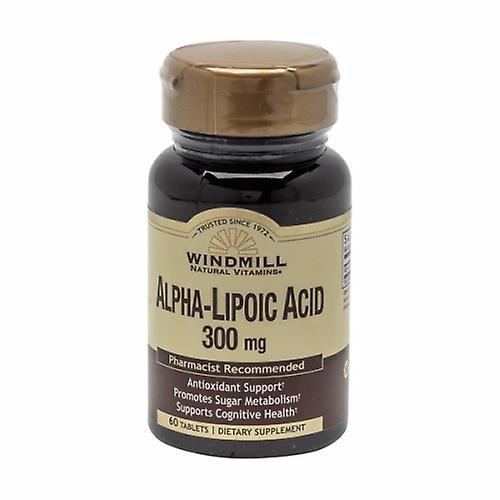 Windmill Health Alpha Lipoic Acid, 300mg 60 Tabs (Paquet de 1) on Productcaster.