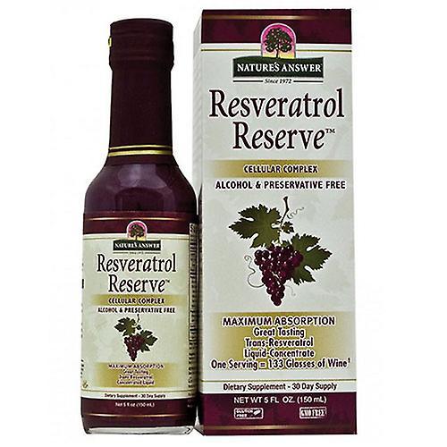 Nature's Answer Naturens svar Resveratrol Reservvätska, 5 oz (Förpackning med 2) on Productcaster.