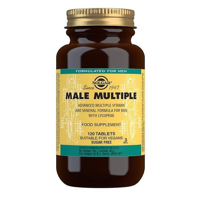 Solgar Male Multiple Tablets 120 (12543573) on Productcaster.