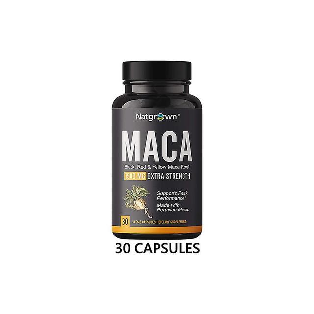 Vorallme Boost Energy &; Support Health Organic Maca Root Extract Supplement för män &; Kvinnor 1500mg 30 Capsules on Productcaster.