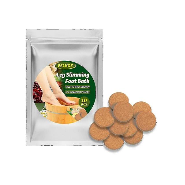 GZMYSM Foot Bath Ginger Sweat Body Sculpting Foot Bath Tablets To Smelly Fe -N on Productcaster.