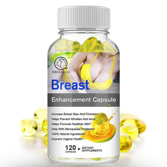 Visgaler Edible Food Papaya Extract Capsule Breast Enhancement For Women Full&large Breasts Firming Breast Female Vaginal Health 120pcs on Productcaster.