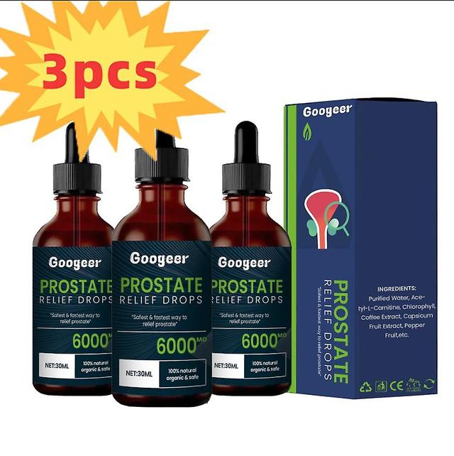 Men's Care Drops Relieve Men's Prostatitis Discomfort, Strengthen And Vitalize The Body, Enhance Immunity, Massage Care Oil 3PCS on Productcaster.