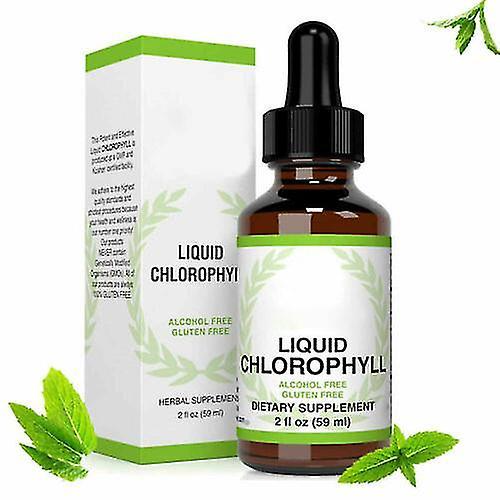 59ml Chlorofyl All-natural Extract Liquid Drops Water Oplosbare Munt Smaak on Productcaster.