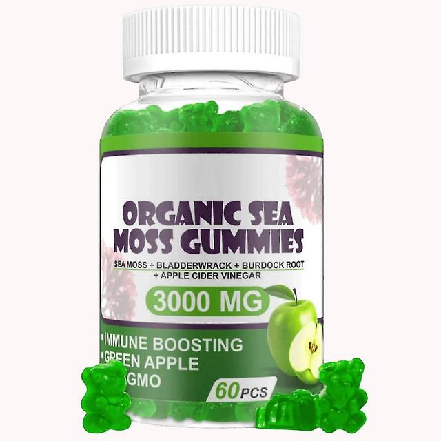 Seaweed Gummies - Jamaican Nori, Nori, Burdock Root And Apple Cider Vinegar - 60ct 1pc on Productcaster.