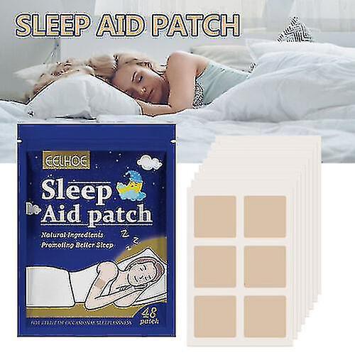 Woosien 48stk Sleep Aid Patches til mænd og kvinder Alle naturlige dybe søvn patch 48Pcs 1bag on Productcaster.