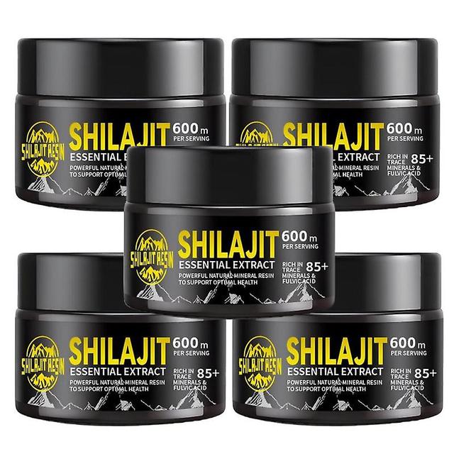 Čistý 100% himalájsky shilajit, mäkká živica, organická, extrémne silná, fulvová kyselina 5pcs on Productcaster.