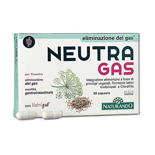 Naturando Neutragas gases 30 capsules on Productcaster.