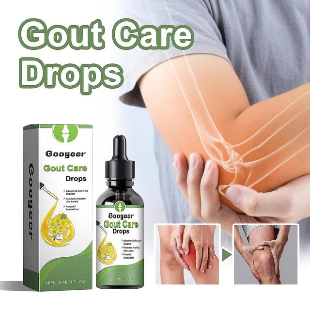 Gouttes de soins de la goutte, gouttes de désintoxication et d’inflammaGo pour la goutte, supplément de soutien articulaire, mélange de plantes pou... on Productcaster.