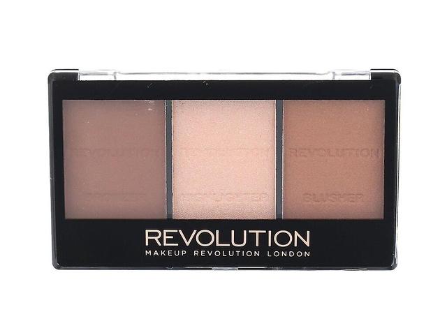 Makeup Revolution London - Ultra Sculpt & Contour Kit C04 Ultra Light/Medium - Dla kobiet, 11 g on Productcaster.