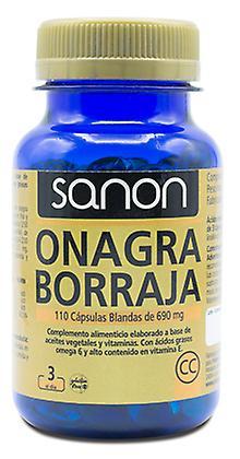 Sanon Evening Primrose-Borage 690 mg 110 Pärlor 106 gr on Productcaster.